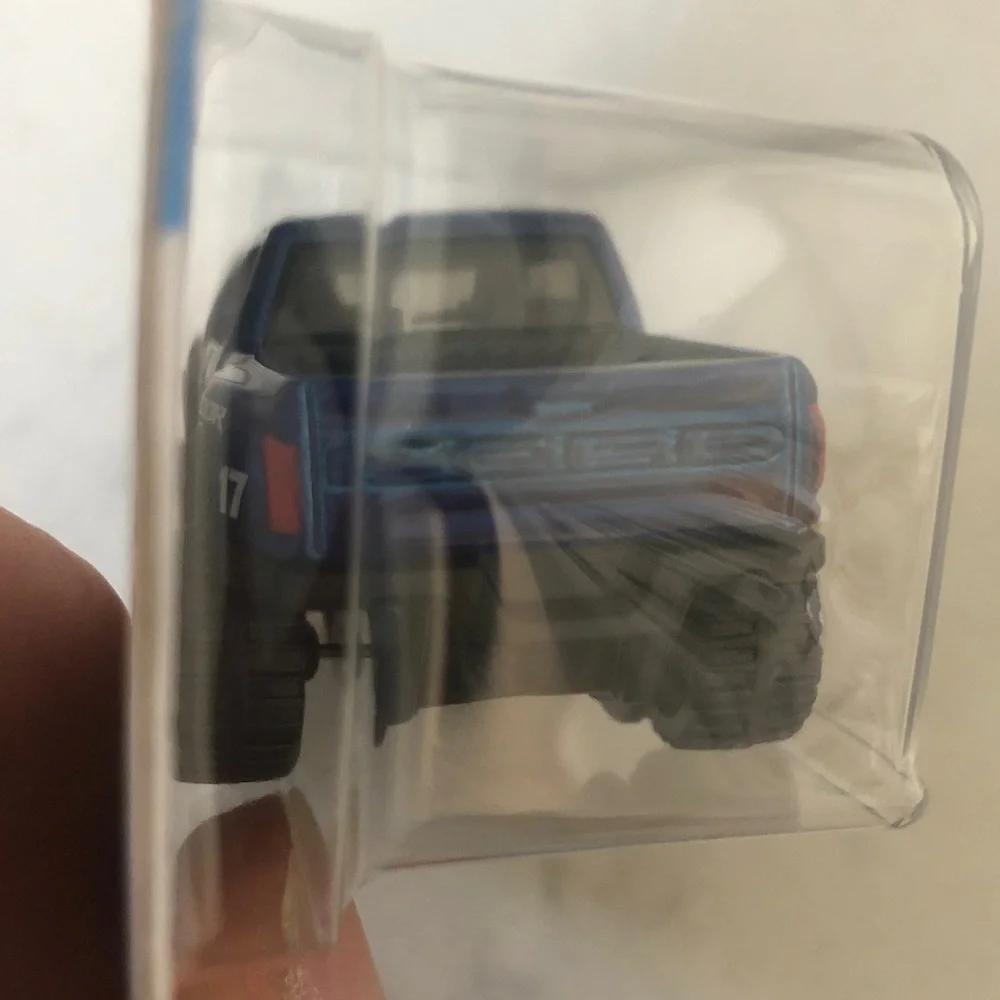 Mattel Hot Wheels Blue Ford F-150 Raptor